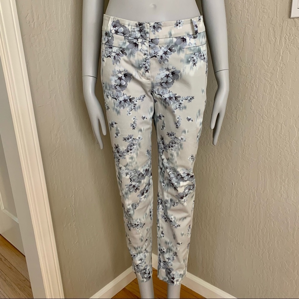 CAMBIO Renira Slim Fit Floral Mid-Rise Ankle Jeans - Picture 16 of 16